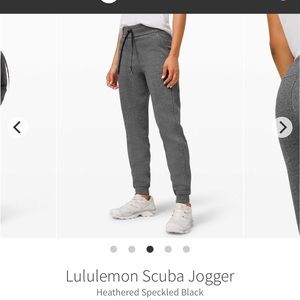 Lululemon Scuba Joggers